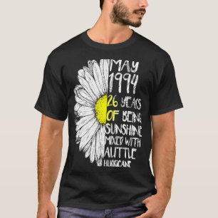 Camiseta May Girl Fez Em 1994 26th Sunshine Hurricane Birt