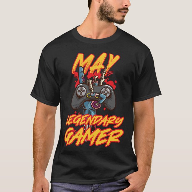 Camiseta May Legendary Gamer (Frente)