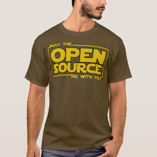 Camiseta May Open Source Programando devops linu