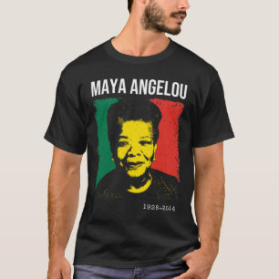 Camiseta Maya Angelou - Mês da História Negra