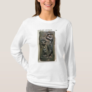 Camiseta Maya da rainha que dá o nascimento ao Buddha