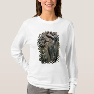 Camiseta Maya da rainha que dá o nascimento ao Buddha