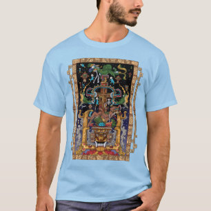 Camiseta Mayan Astronauta King Pakal