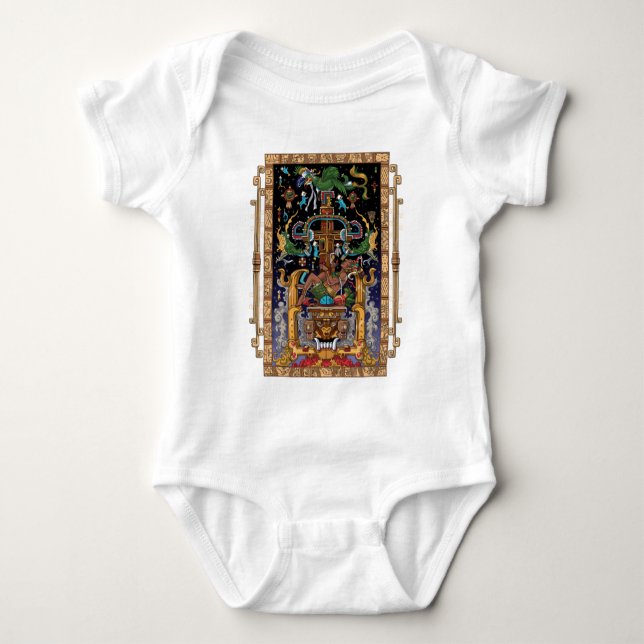 Camiseta Mayan Astronauta King Pakal (Frente)