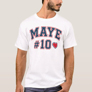 Camiseta Maye Retro Number 10 Football