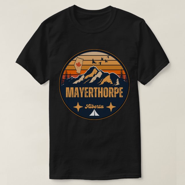 Camiseta Mayerthorpe, Alberta (Frente do Design)