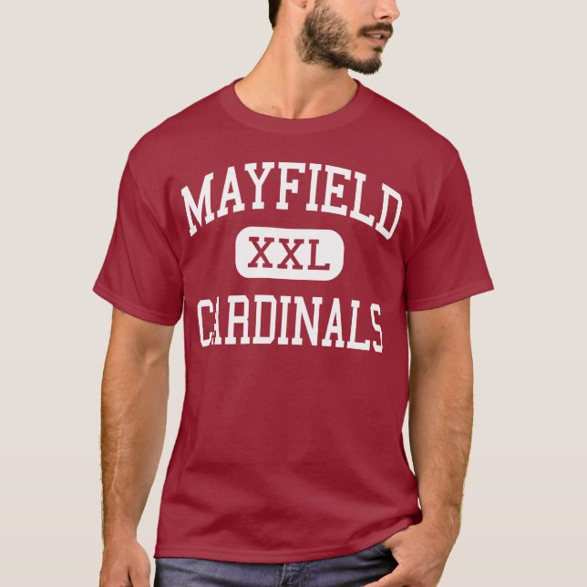 Camiseta Mayfield - cardeais - alto - Mayfield Kentucky (Frente)