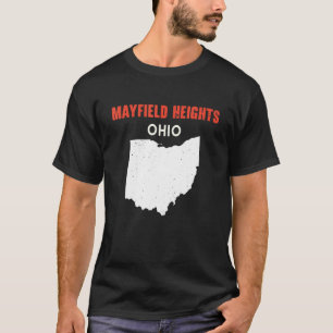 Camiseta MAYFIELD HEIGHTS Ohio EUA State America Viagem Ohi