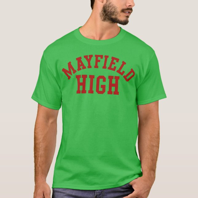 Camiseta Mayfield High Deixe Ito Beaver retrô (Frente)