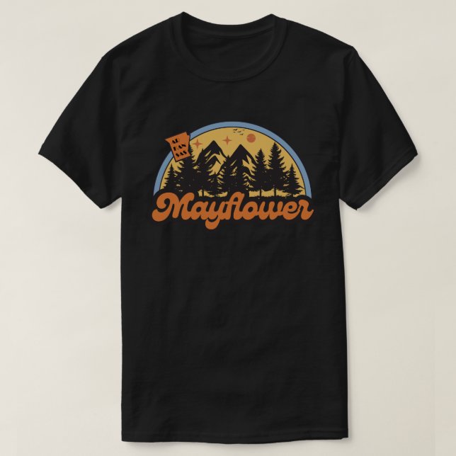 Camiseta Mayflower, Arkansas (Frente do Design)