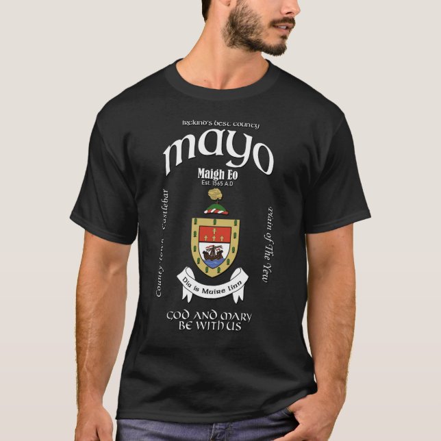 Camiseta Mayo Ireland Crest T-Shirt (Frente)