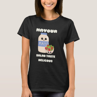 Camiseta mayo mayonaise mayonnaise cute kawaii mayo salad f