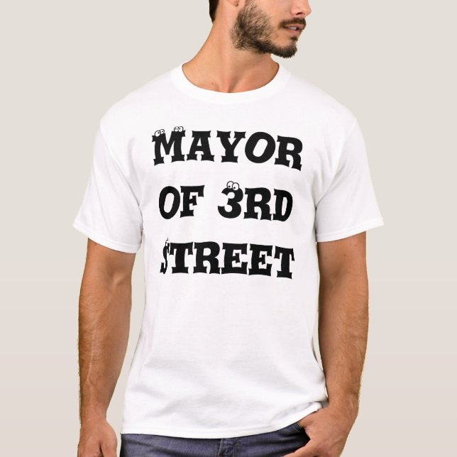 Camiseta Mayor da ó rua (Frente)