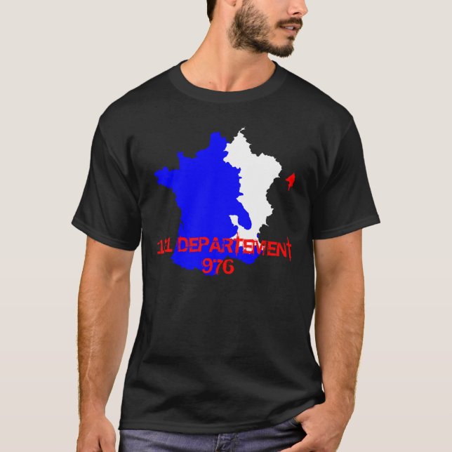 CAMISETA MAYOTTE 101 DEPARTAMENTO (Frente)