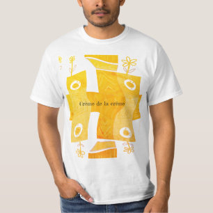 Camiseta Maz Noughts & Wavy Squares Verificar Abstrato 7a 1