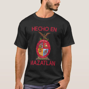 Camiseta Mazatlan Sinaloa Estado De Mexico Escudo Eagle Agu