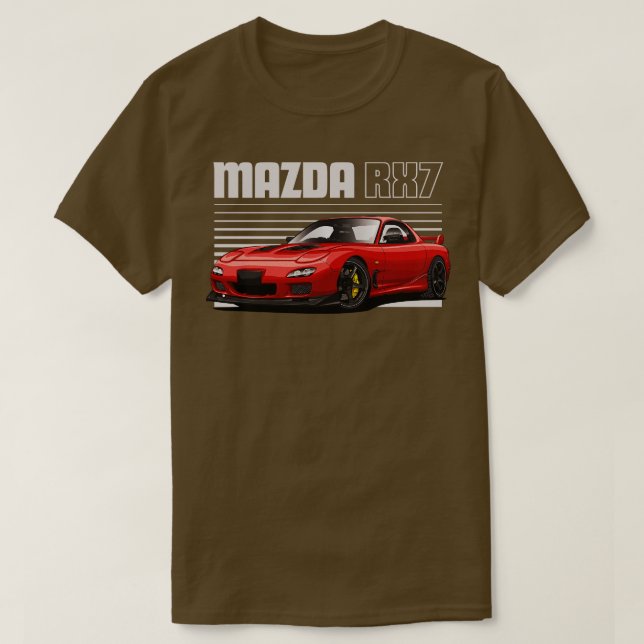 CAMISETA MAZDA RX7 2 (Frente do Design)