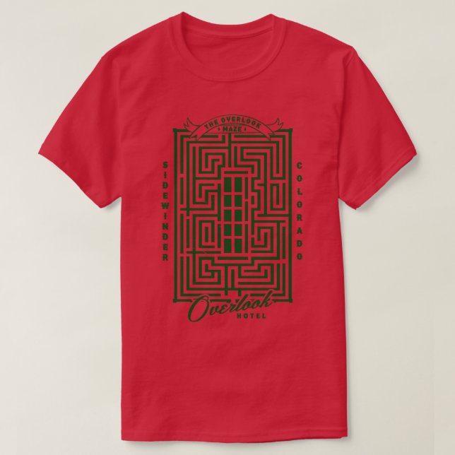 Camiseta Maze de Cobertura (Frente do Design)