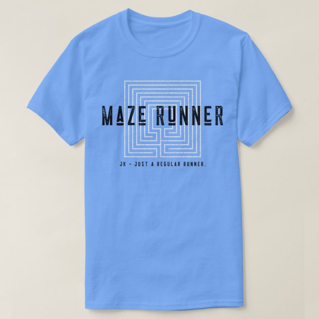 Camiseta Maze Runner Regular Race Design (Frente do Design)