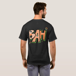 Camiseta Mazipoodles Bah Humbug 3D Laranja