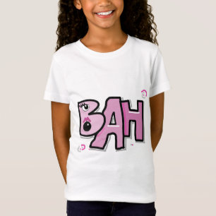 Camiseta Mazipoodles Bah Humbug 3D Pastel Dusty Rosa