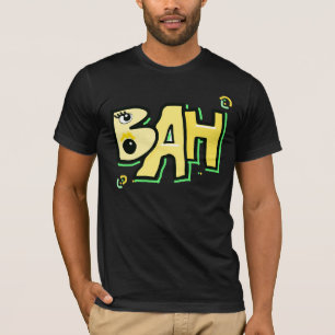 Camiseta Mazipoodles Bah Humbug 3D Verde Amarelo