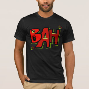 Camiseta Mazipoodles Bah Humbug 3D Verde vermelho sanguíneo