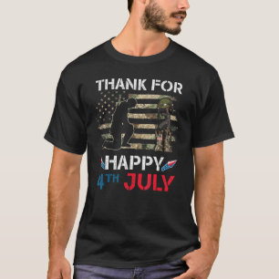 Camiseta Mb35 Obrigado Pelo Seu Serviço Militar Americano