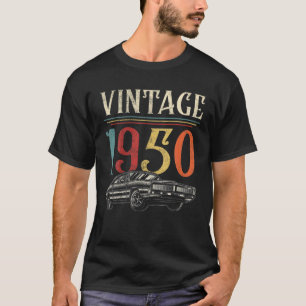 Camiseta Mb 72Nd Aniversário Vintage 1950 Carro Clássico