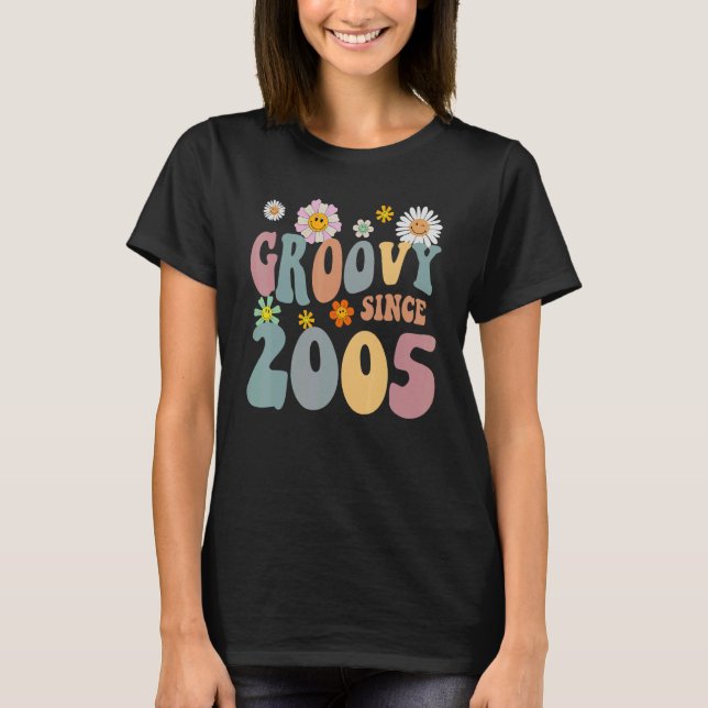 Camiseta Mb Groovy Desde 2005, 17º Nascimento da Flor de Hi (Frente)