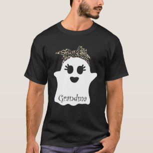 Camiseta Mb Spooky Vovó Ghost Bandana Boo Halloween Matc