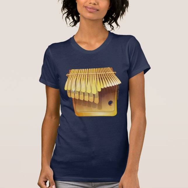 Camiseta Mbira Dourado (Frente)