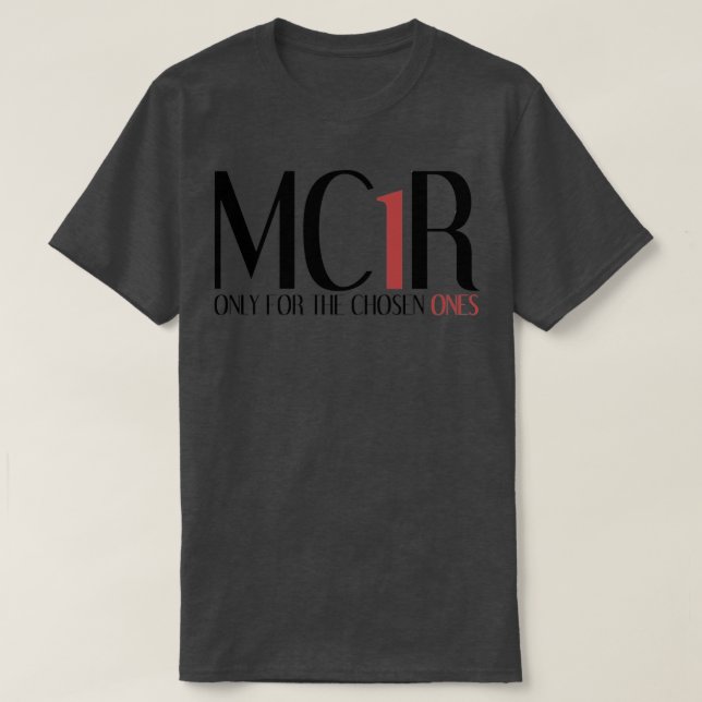 Camiseta MC1R Chosen Ones Redhead 2 (Frente do Design)