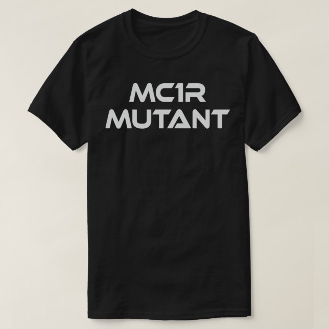 Camiseta MC1R Mutante V2 (Frente do Design)