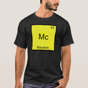 Camiseta Mc - Símbolo de Elemento de Química Diver