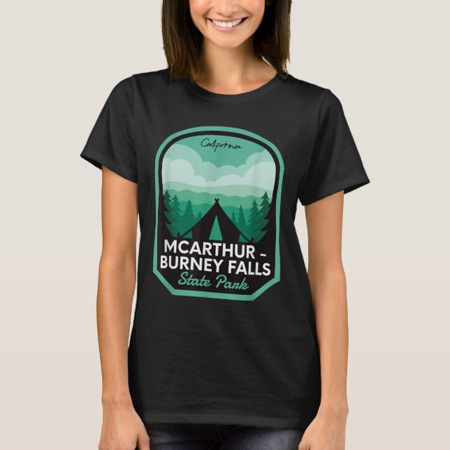 Camiseta Mcarthur Burney Falls State Park (Frente)