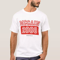 McCain para o presidente/o t-shirt/John de John