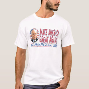 Camiseta McCain Para Presidente Shirt