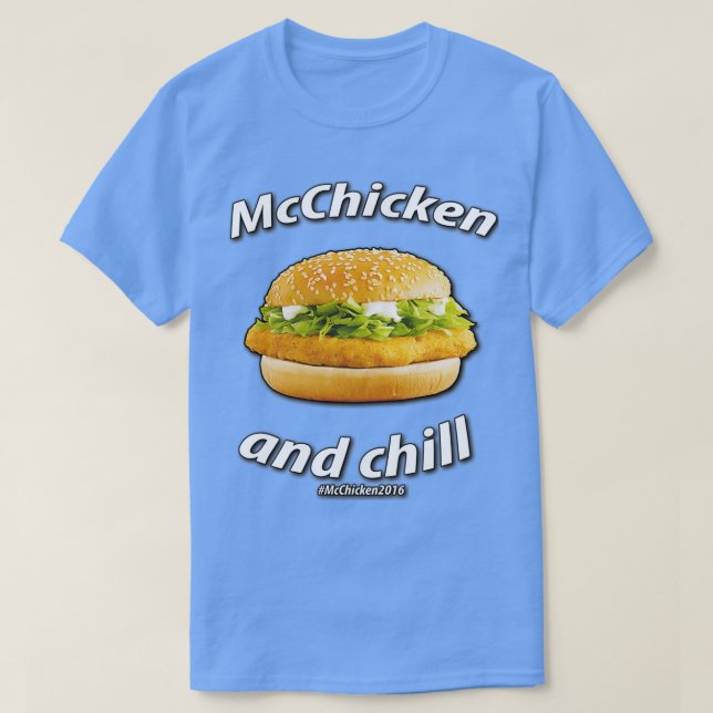 Camiseta McChicken and Chill 2016 (Frente do Design)