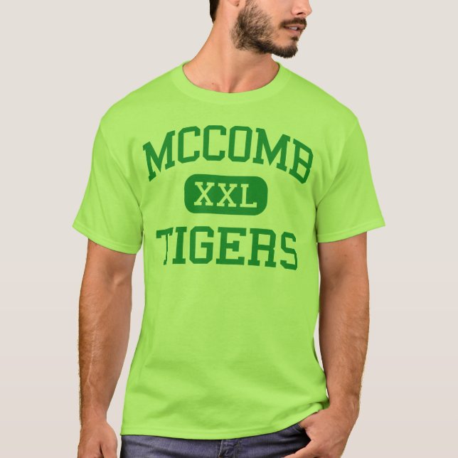 Camiseta McComb - tigres - segundo grau - McComb (Frente)