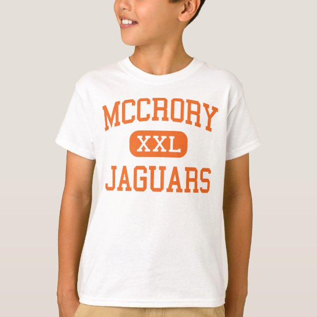 Camiseta McCrory - Jaguars - Segundo grau - McCrory Arkansa (Frente)