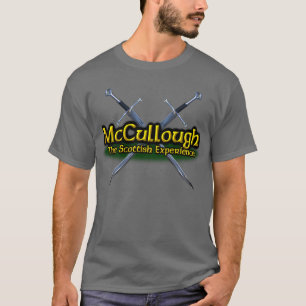Camiseta McCullough o clã escocês MacCulloch da experiên