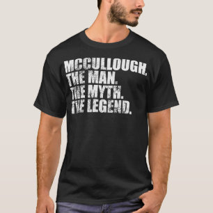 Camiseta McculloughMccullough Nome da família Mccullough la