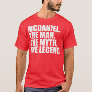 Camiseta McdanielMcdaniel Nome da família Mcdaniel sobrenom