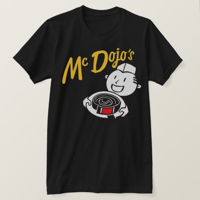 Camiseta Mcdojo Jiu-Jitsu TSirt (Frente do Design)