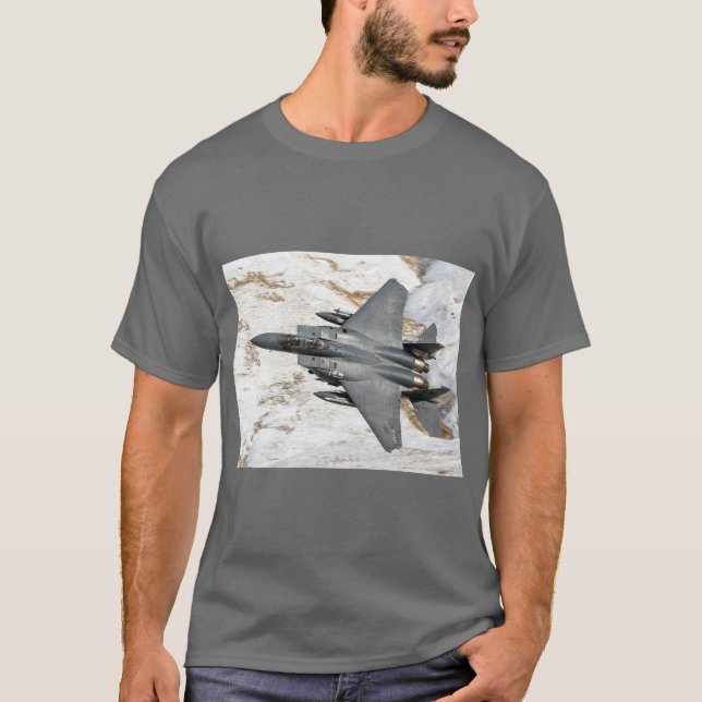 Camiseta McDonnell Douglas F-15 Eagle (Frente)