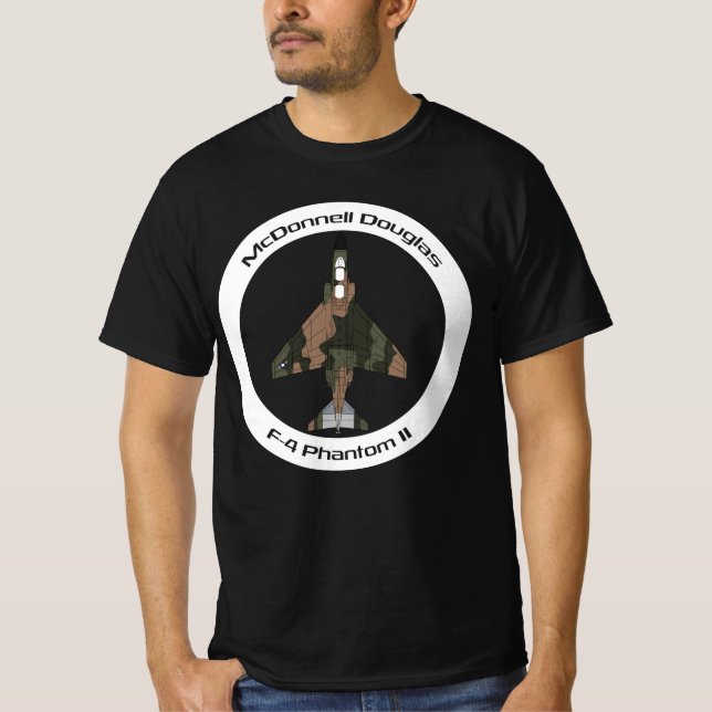 Camiseta McDonnell Douglas F-4 Phantom II (Frente)