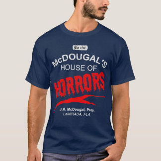 Camiseta McDougals House of Horrors angustiado