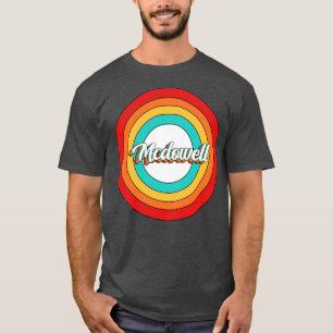 Camiseta Mcdowell Name Shirt Vintage Círculo Mcdowell