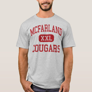 Camiseta McFarland - pumas - alto - McFarland Califórnia